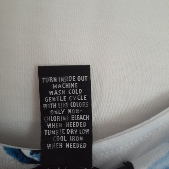 Women's Alfani Colorful Floral Blouse with Pleated Cuffs & Balloon Waist Size PS - Picture 8 of 8